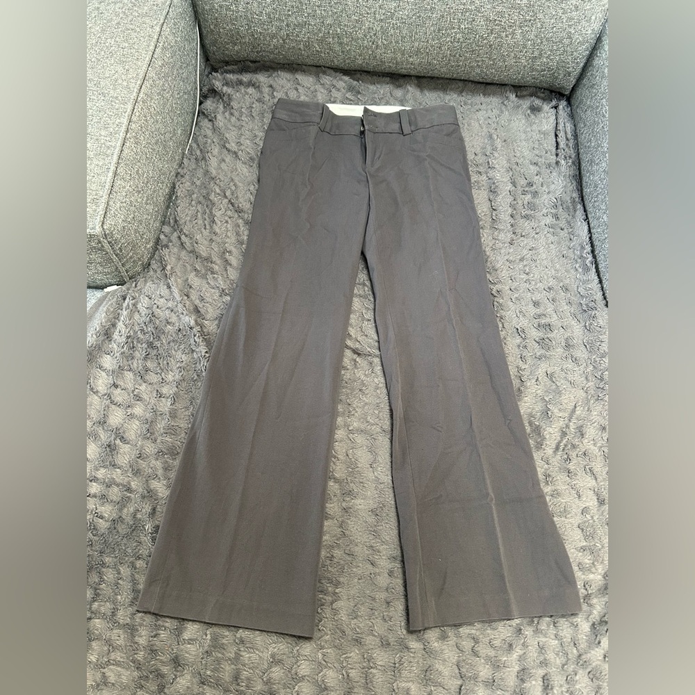 Calvin Klein Gray Cotton-Blend Pants